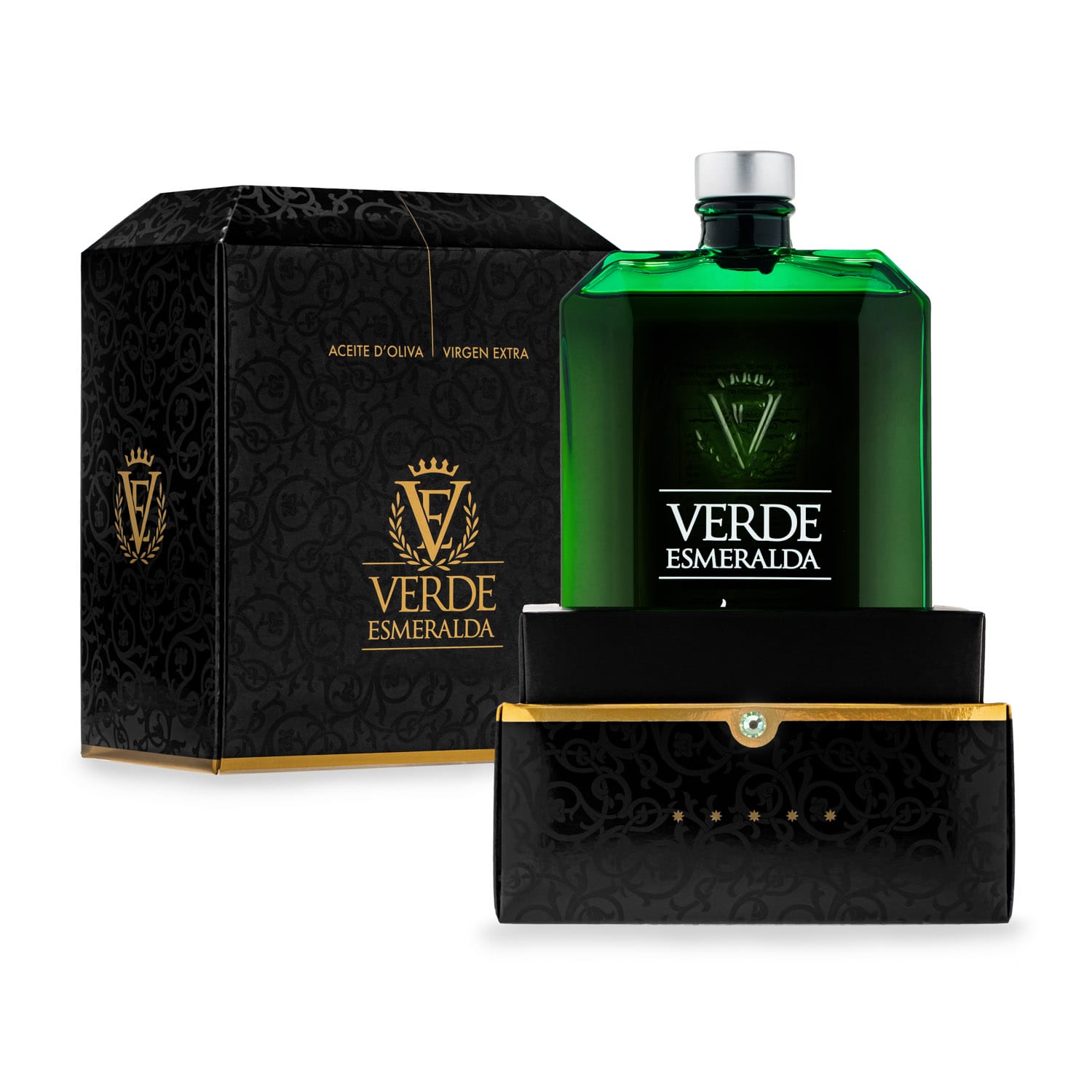 ACEITE OLIVA VIRGEN VERDE ESMERALDA-LUXURY- 500 ML